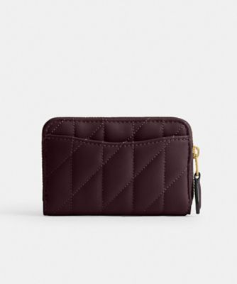 【専用商品】COACHスモール ジップ アラウンド ピロー キルティング スモール ジップ アラウンド カード ケース・ピロー